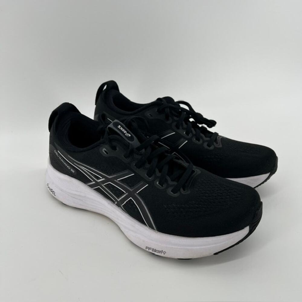 ASICS GEL-Kayano 32 Womens 10 Running Sneaker Black White Athletic Shoes Comfort